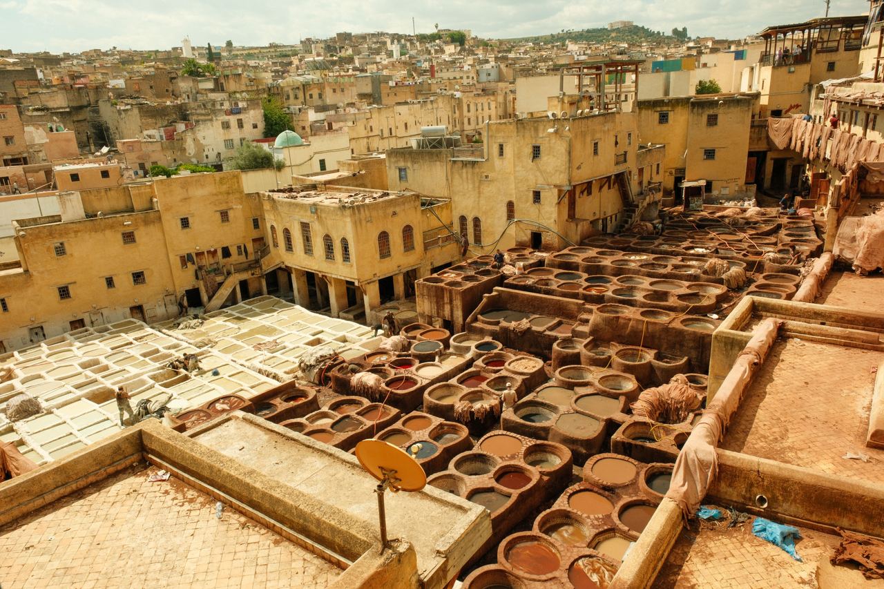 Streets of the old medina